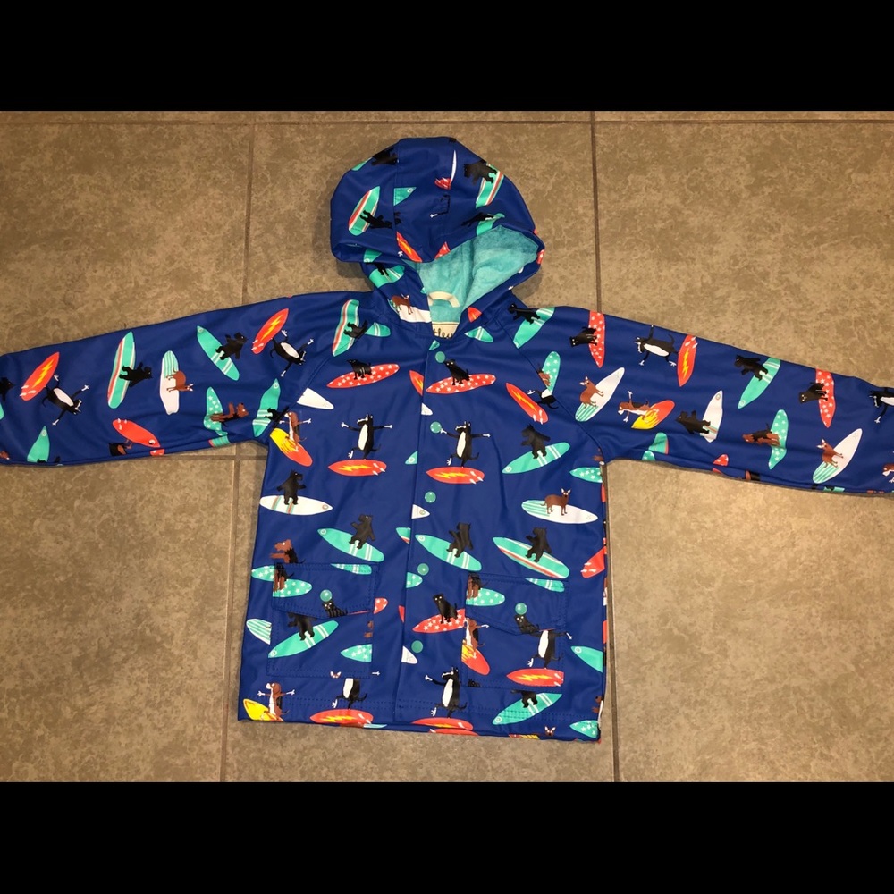 Hatley raincoat size 7